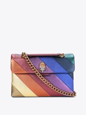 LEATHER KENSINGTON BAG -KURT GEIGER LONDON